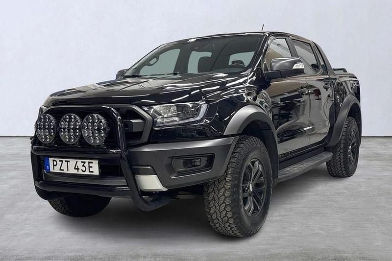 Svart Begagnad 2022 Ford Ranger Raptor Pickup | 439 000 kr (Marknadspris) - Bild 1/4