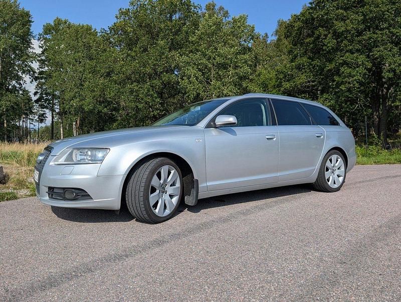Grå Begagnad 2008 Audi A6 Kombi | 60 000 kr (Marknadspris) - Bild 1/4