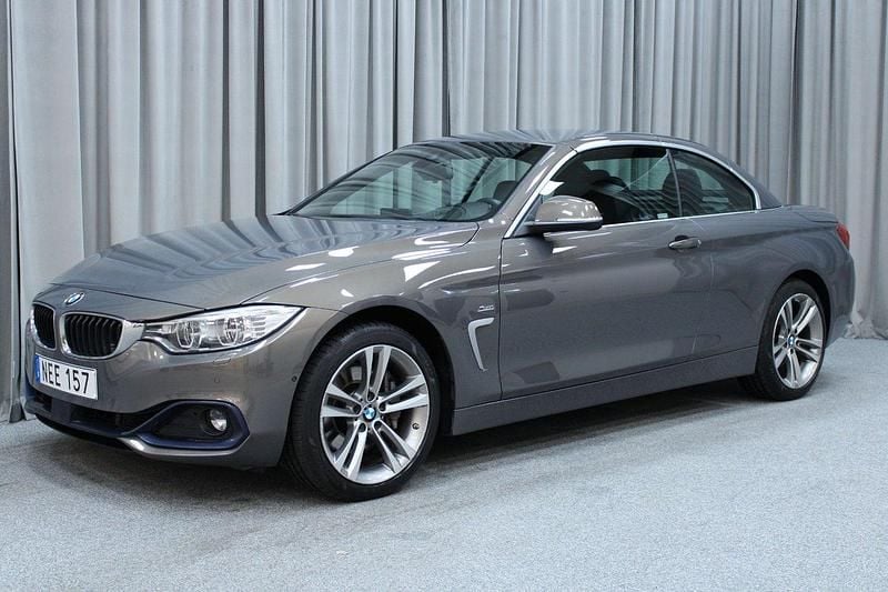Ljusbrun Begagnad 2017 BMW 440 Sport Line Cab | 329 800 kr - Bild 1/4