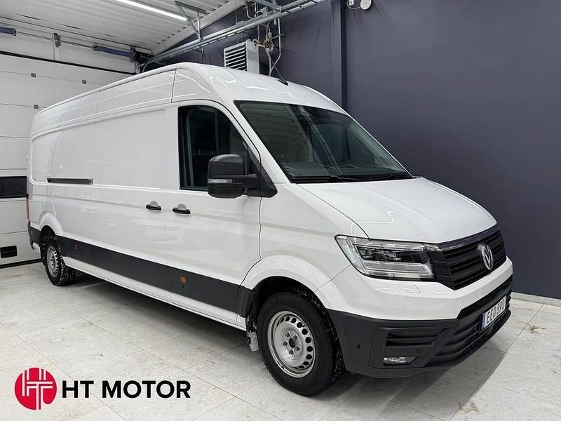Vit Begagnad 2022 VW Crafter Van | 424 900 kr (Marknadspris) - Bild 1/4