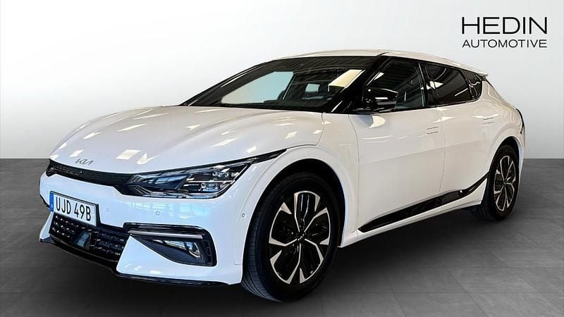 Vit (white) Begagnad 2022 Kia EV6 GT-Line SUV | 409 900 kr (Superpris) - Bild 1/4