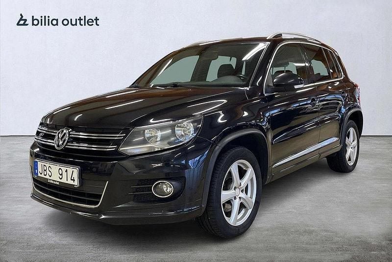 Svart Begagnad 2013 VW Tiguan R-line SUV | 59 900 kr (Superpris) - Bild 1/4