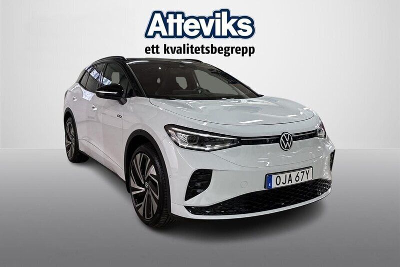 Vit Begagnad 2024 VW ID.4 GTX SUV | 599 900 kr - Bild 1/4