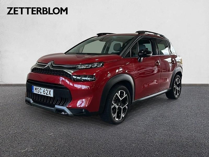 Röd Begagnad 2022 Citroën C3 Aircross Shine SUV | 199 000 kr (Dyr) - Bild 1/4