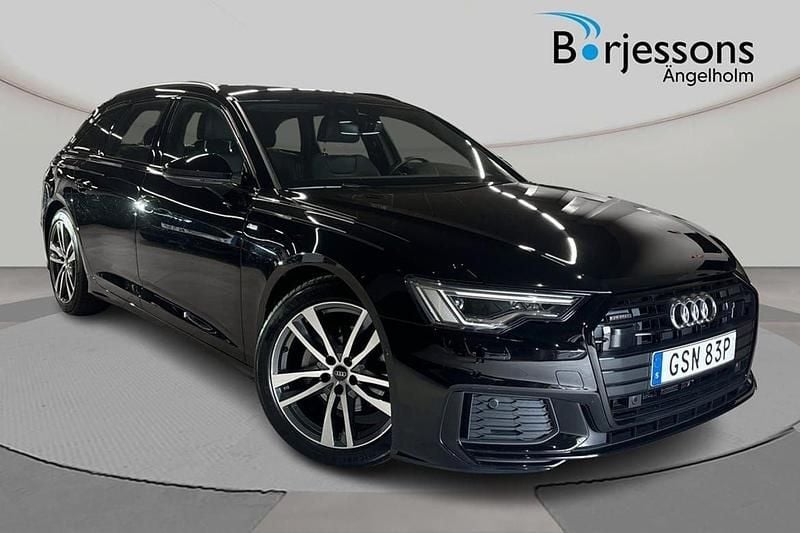 Brilliantsvart Begagnad 2023 Audi A6 S-Line Kombi | 449 000 kr (Marknadspris) - Bild 1/4
