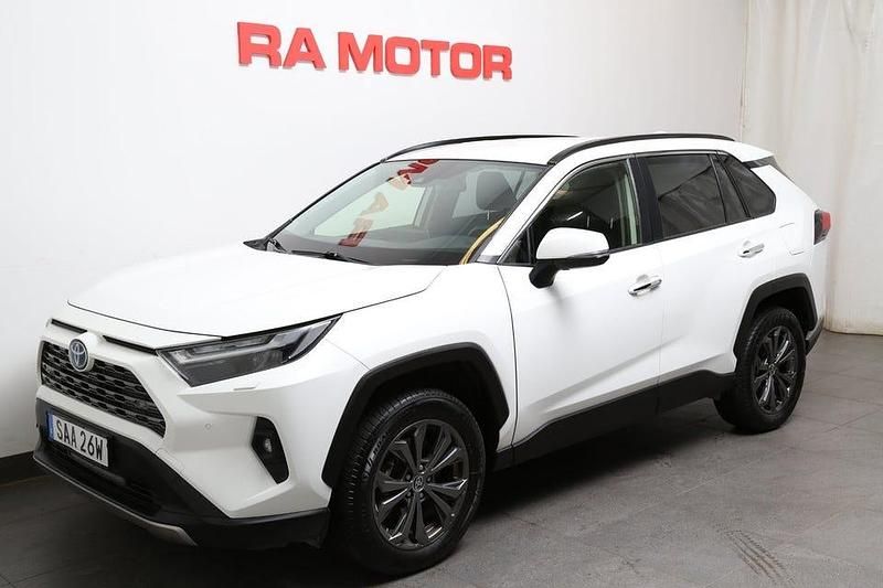 Vit Begagnad 2022 Toyota RAV4 Hybrid Executive SUV | 268 800 kr (Bra pris) - Bild 1/3