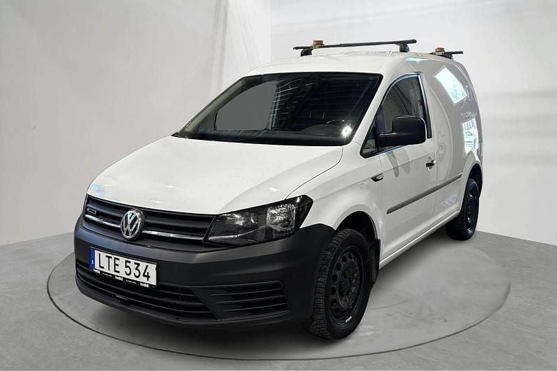 Begagnad VW Caddy 150 HK (110 kW) 2018 Vit Minibuss