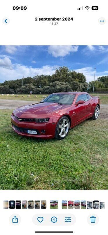 Röd Begagnad 2015 Chevrolet Camaro Sportkupé | 176 000 kr - Bild 1/4