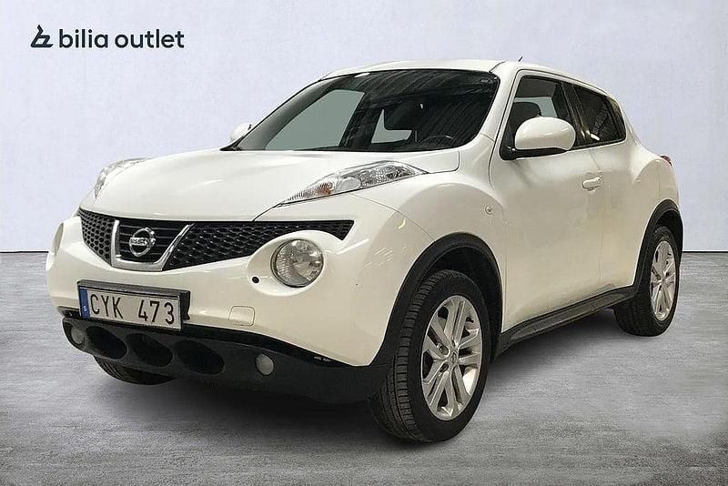 Vit Begagnad 2011 Nissan Juke SUV | 59 900 kr (Superpris) - Bild 1/3