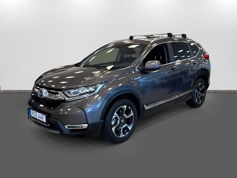 Ljusgrå Begagnad 2019 Honda CR-V Hybrid SUV | 289 900 kr (Bra pris) - Bild 1/4