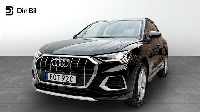 Mytsvart metallic Begagnad 2023 Audi Q3 Advanced Plus SUV | 359 000 kr (Marknadspris) - Bild 1/4
