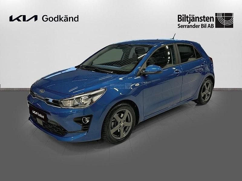 Blå Begagnad 2020 Kia Rio Advance Halvkombi | 159 900 kr (Marknadspris) - Bild 1/4