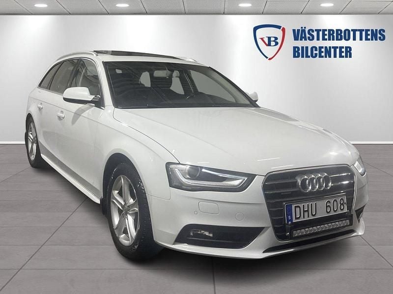 Vit Begagnad 2013 Audi A4 Comfort Kombi | 119 000 kr (Lite dyr) - Bild 1/4