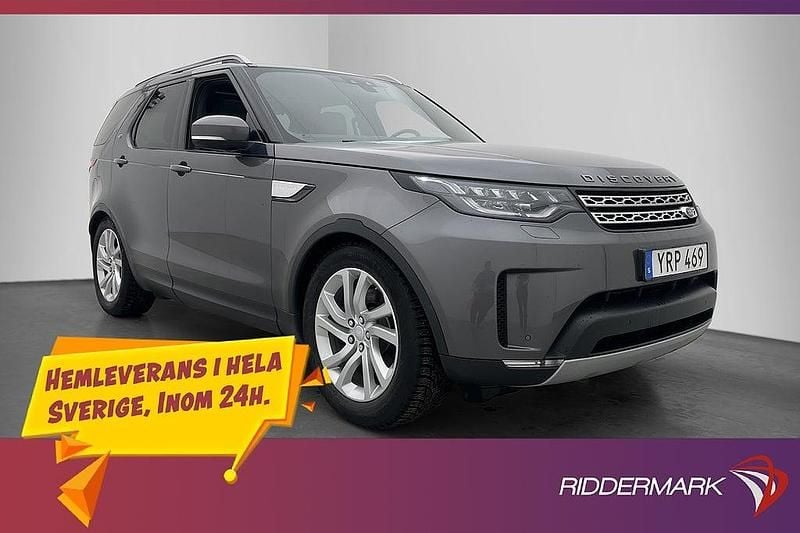 Grå Begagnad 2017 Land Rover Discovery 5 HSE SUV | 279 800 kr (Lite dyr) - Bild 1/3
