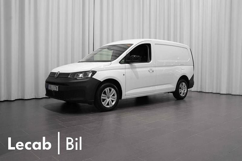 Vit (candyvit) Ny 2024 VW Caddy Maxi Minibuss | 359 500 kr (Marknadspris) - Bild 1/4