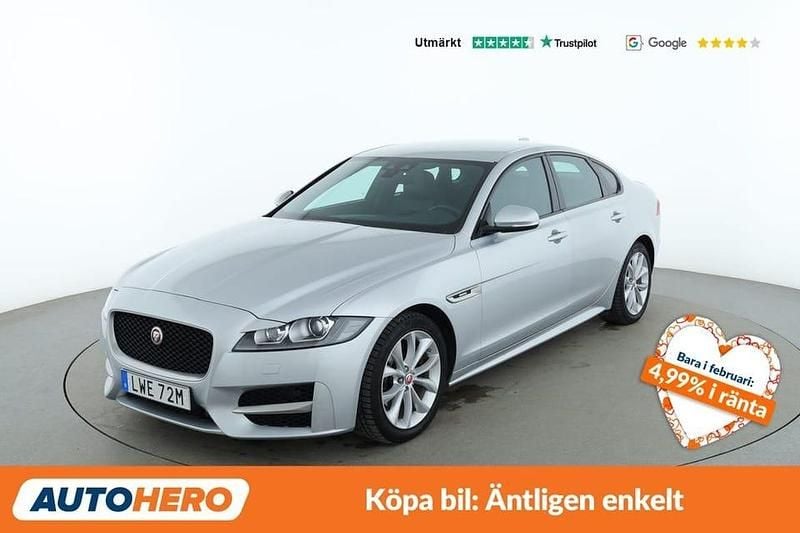 Begagnad Jaguar XF R-Sport 182 HK (133 kW) 2019 Grå Sedan