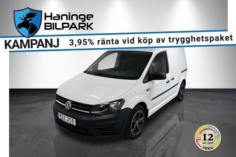Vit Begagnad 2017 VW Caddy Minibuss | 159 000 kr (Marknadspris) - Bild 1/1