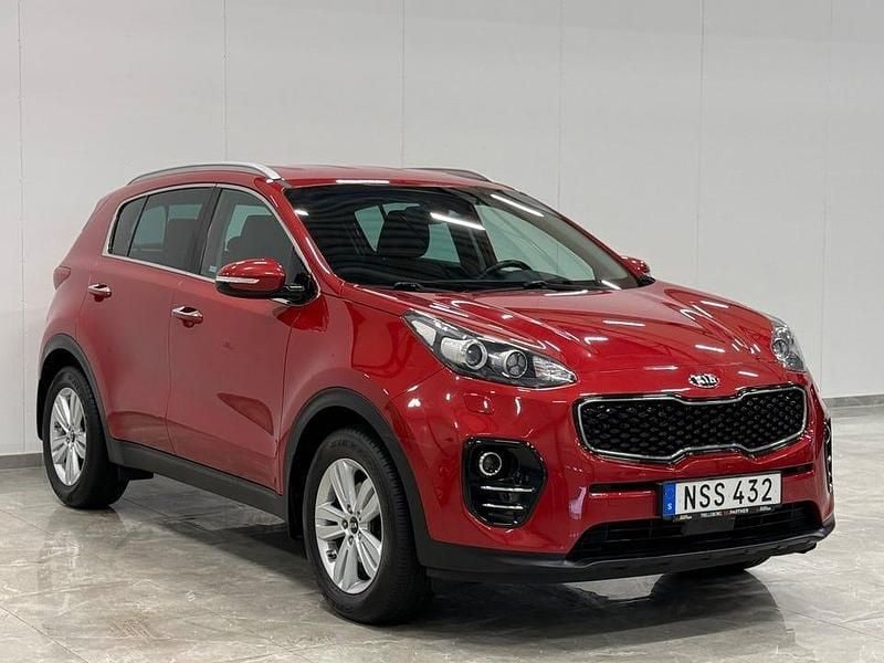 Begagnad Kia Sportage Advance 141 HK (103 kW) 2017 Röd SUV