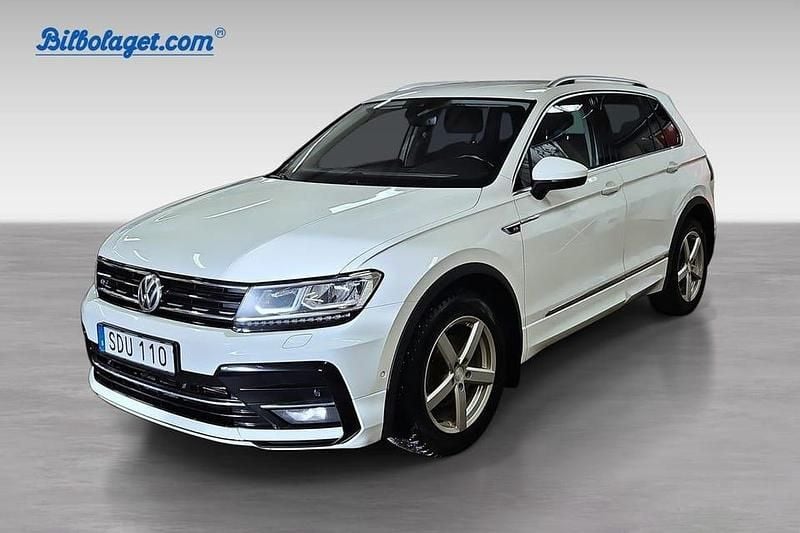 Begagnad VW Tiguan R-line 151 HK (111 kW) 2019 Vit SUV