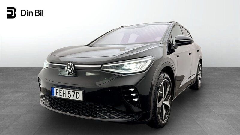 Svart Begagnad 2023 VW ID.4 GTX SUV | 454 900 kr (Marknadspris) - Bild 1/4