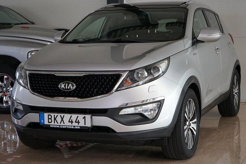 Silver Begagnad 2014 Kia Sportage SUV | 99 500 kr (Bra pris) - Bild 1/4