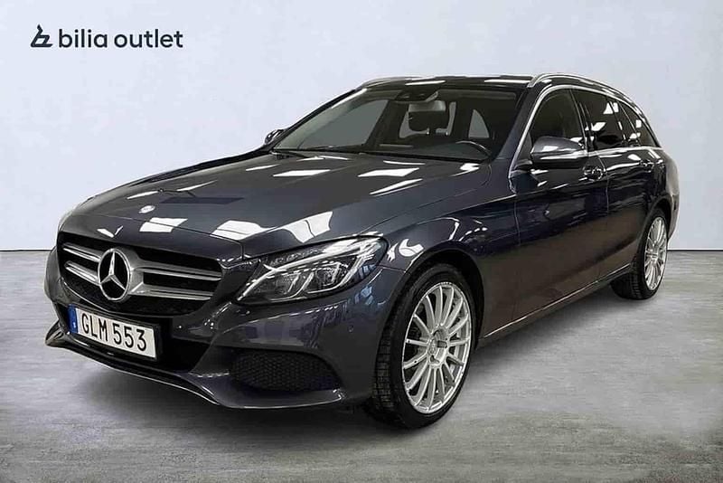 Grå Begagnad 2015 Mercedes C220 Kombi | 169 900 kr - Bild 1/1
