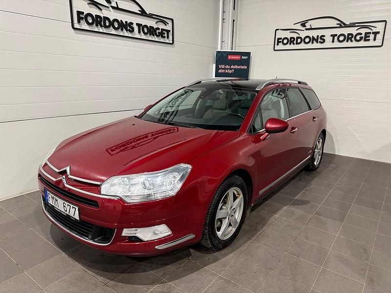 Begagnad Citroën C5 241 HK (177 kW) 2010 Röd Kombi
