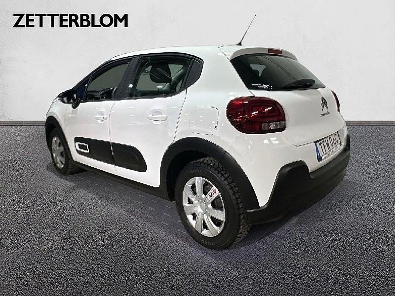 Begagnad Citroën C3 PureTech 83 HK (61 kW) 2021 Vit Halvkombi