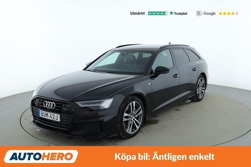 Svart Begagnad 2020 Audi A6 S-Line Kombi | 335 000 kr (Marknadspris) - Bild 1/4