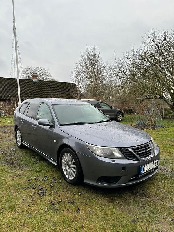Begagnad Saab 9-3 150 HK (110 kW) 2008 Blå/grå metallic Kombi