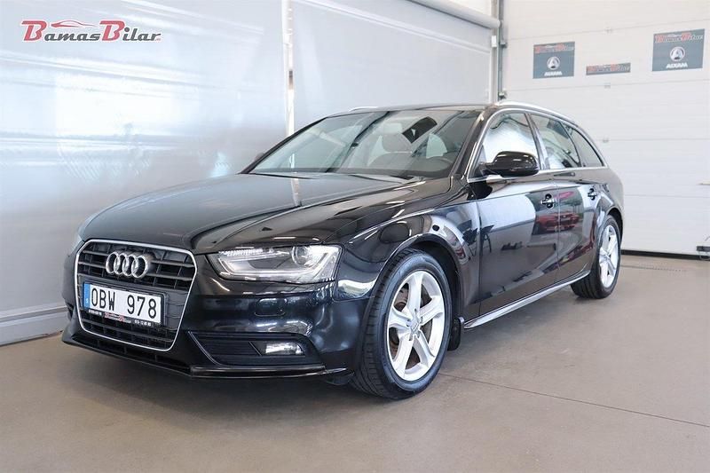 Svart Begagnad 2014 Audi A4 Kombi | 109 900 kr (Marknadspris) - Bild 1/4