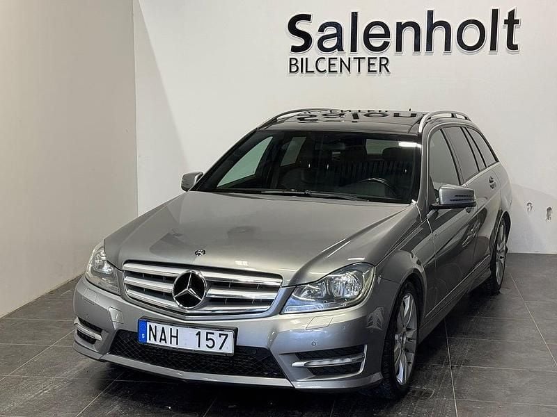 Silver Begagnad 2012 Mercedes C220 Avantgarde Kombi | 104 900 kr (Marknadspris) - Bild 1/4