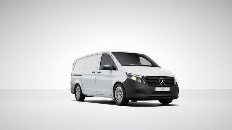 Vit Ny 2024 Mercedes Vito Minibuss | 465 900 kr - Bild 1/4