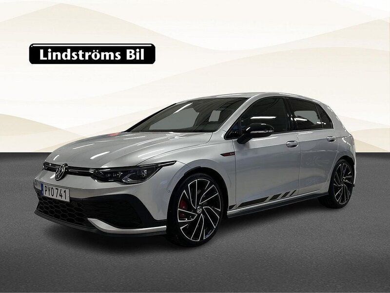 Silver Begagnad 2022 VW Golf VIII GTI Clubsport Halvkombi | 419 000 kr (Marknadspris) - Bild 1/3
