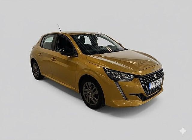 Begagnad Peugeot 208 Active 75 HK (55 kW) 2022 Gul metallic Halvkombi
