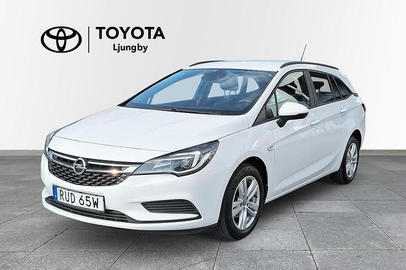 Vit Begagnad 2019 Opel Astra Kombi | 135 000 kr (Marknadspris) - Bild 1/4
