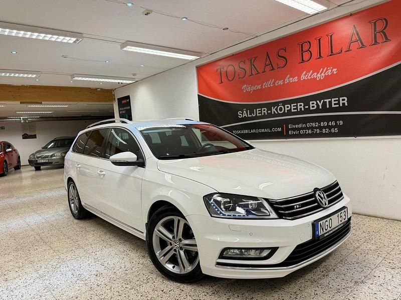 Vit Begagnad 2013 VW Passat GT Kombi | 89 900 kr (Marknadspris) - Bild 1/4