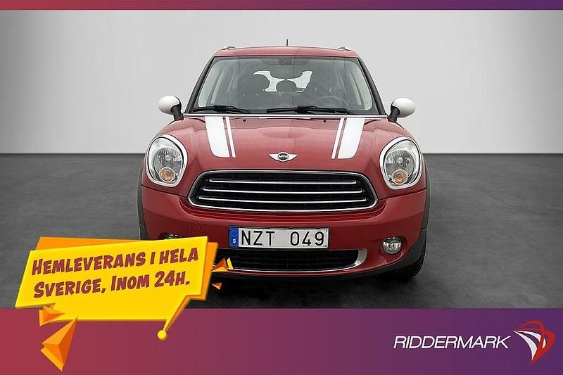 Begagnad Mini One Countryman 2014 Röd SUV