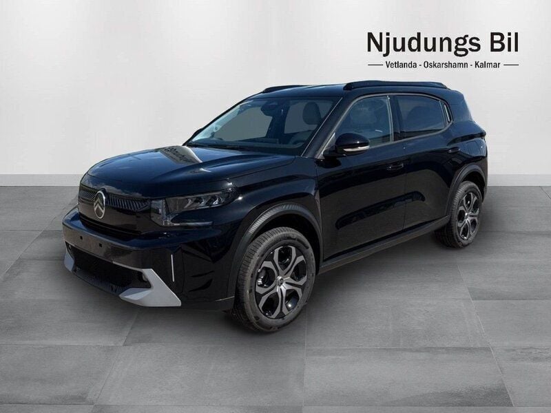 Svart Ny 2025 Citroën C3 Aircross PureTech SUV | 282 690 kr (Marknadspris) - Bild 1/4