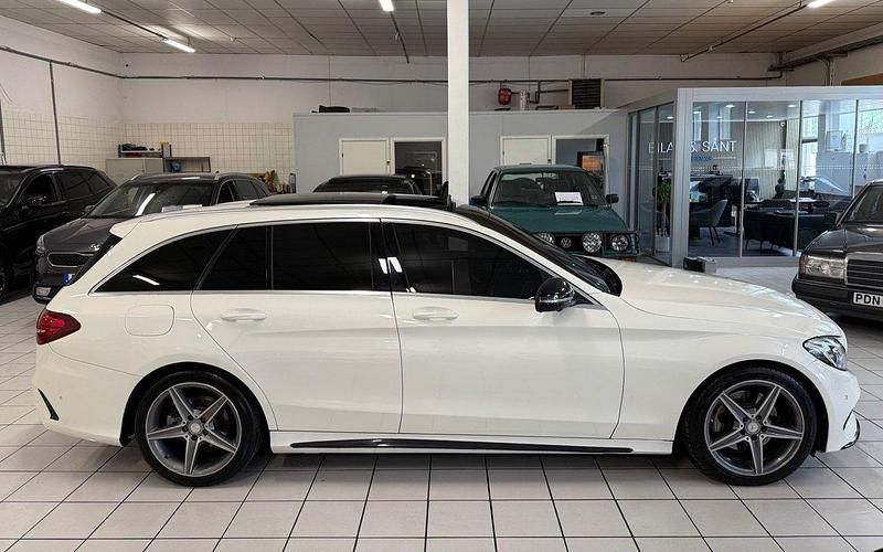 Begagnad Mercedes C250 204 HK (150 kW) 2016 Vit Kombi