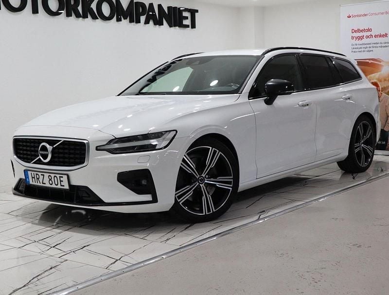 Vit Begagnad 2020 Volvo V60 R-Design Kombi | 329 900 kr (Bra pris) - Bild 1/4