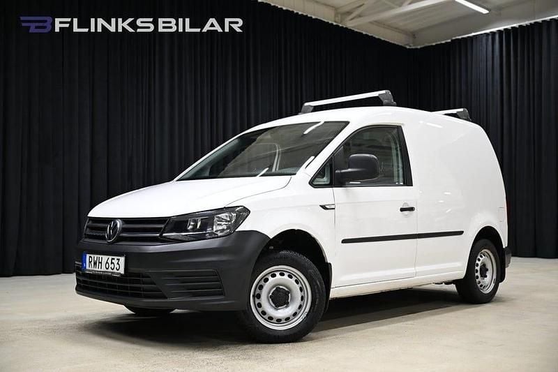 Begagnad VW Caddy 102 HK (75 kW) 2016 Vit Minibuss
