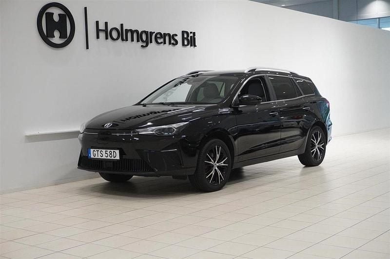 Svart Begagnad 2022 MG MG5 EV Luxury Kombi | 214 900 kr (Marknadspris) - Bild 1/4