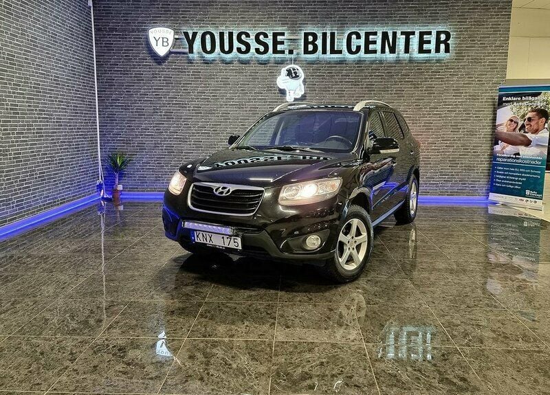 Svart Begagnad 2009 Hyundai Santa Fe SUV | 71 000 kr (Marknadspris) - Bild 1/4