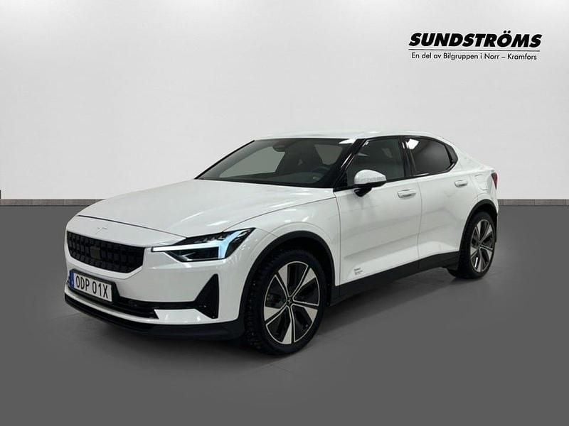 Vit Begagnad 2022 Polestar 2 Standard Range Single Motor Halvkombi | 289 900 kr (Marknadspris) - Bild 1/4