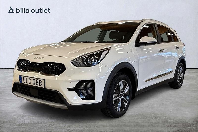 Vit Begagnad 2021 Kia Niro Advance SUV | 249 900 kr (Lite dyr) - Bild 1/3