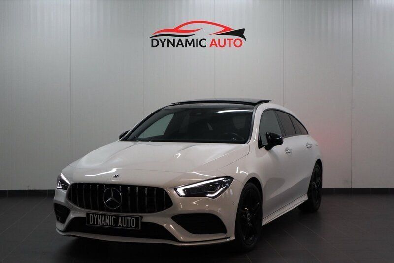 Vit Begagnad 2020 Mercedes CLA200 AMG Kombi | 319 900 kr (Marknadspris) - Bild 1/4