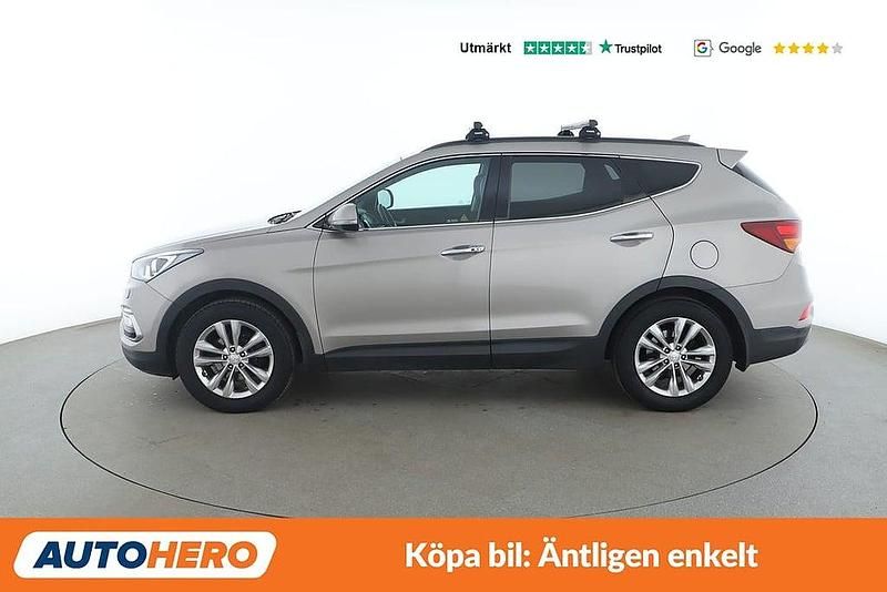 Begagnad Hyundai Santa Fe 203 HK (149 kW) 2016 Mörkgrå (grå) SUV