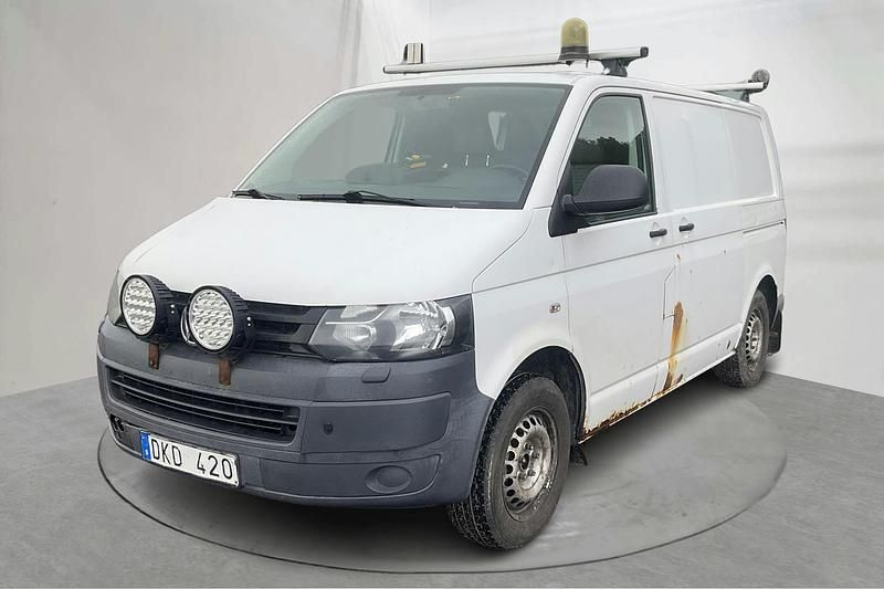 Vit Begagnad 2013 VW T5 Van | 59 000 kr - Bild 1/4
