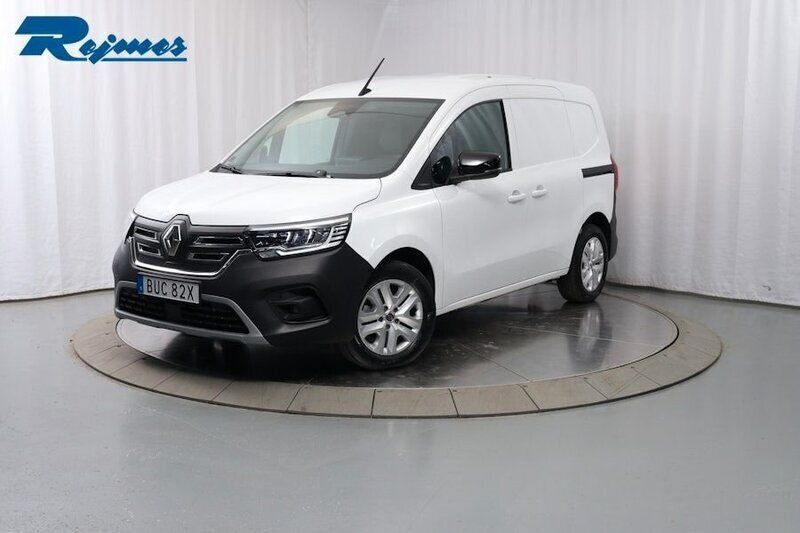 Vit (mineralvit qng) Begagnad 2023 Renault Kangoo Minibuss | 289 800 kr - Bild 1/4
